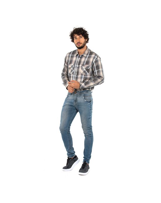 jaqueta jeans polo wear masculina