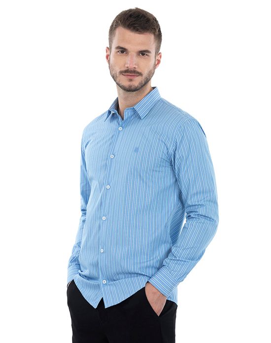 camisa social masculina polo wear
