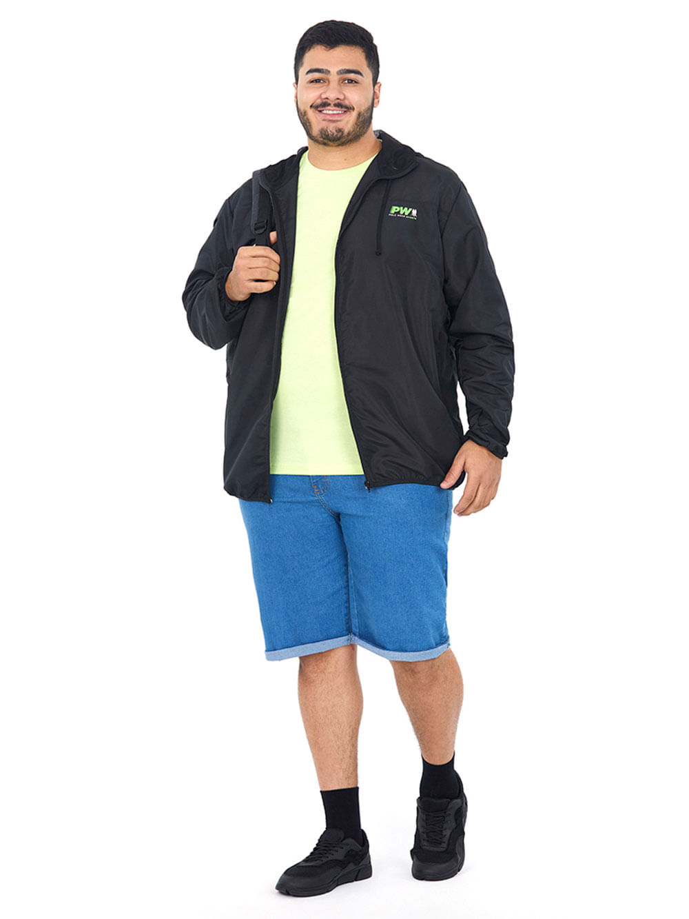 Bermuda Masculina Basica Over Jeans Claro Polo Wear Menor preço em Bermuda Masculina Basica Over Jeans Claro Polo Wear