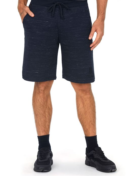 bermuda moletom com camisa polo