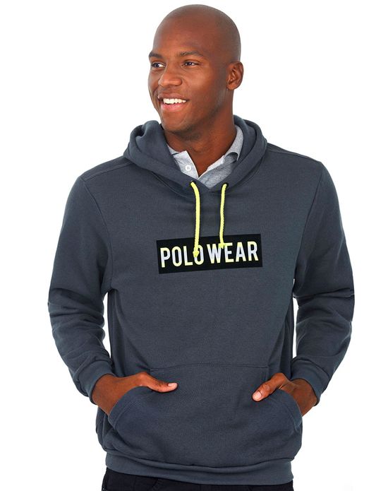 polo moletom com capuz jacket