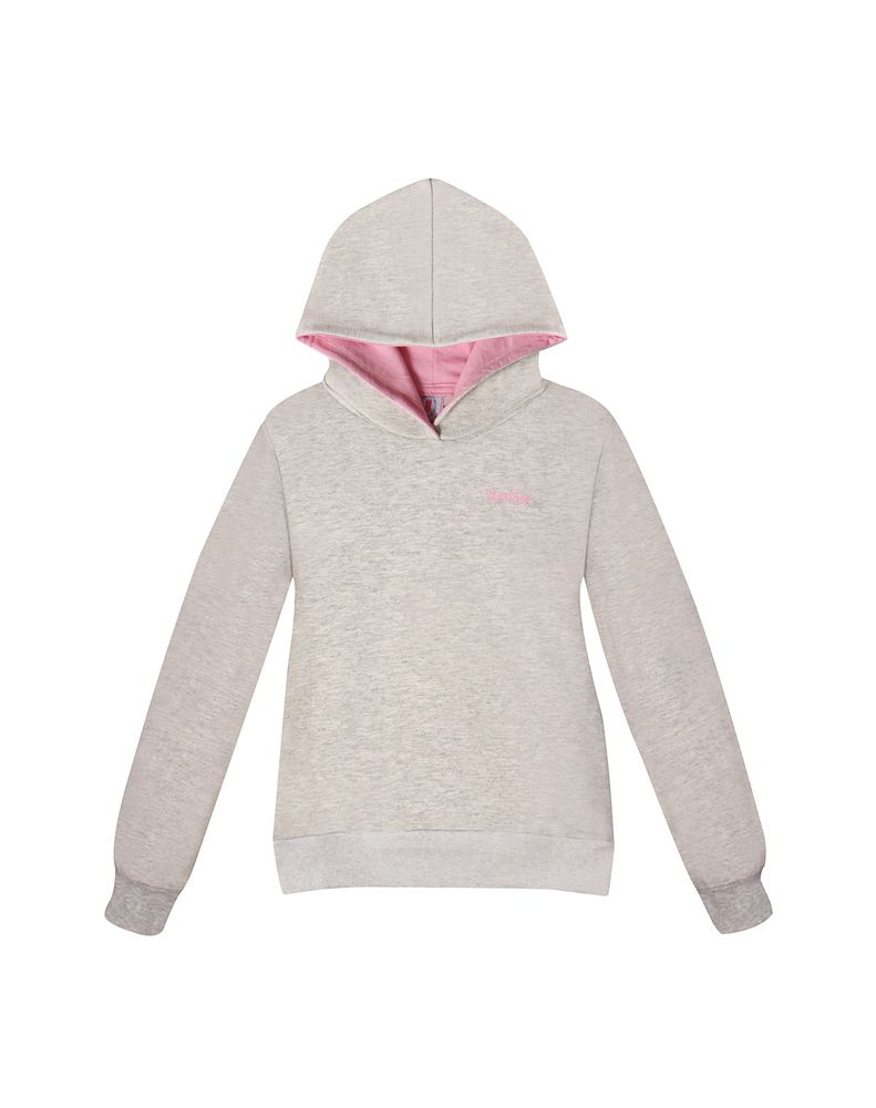 pink polo fleece moletom com capuz