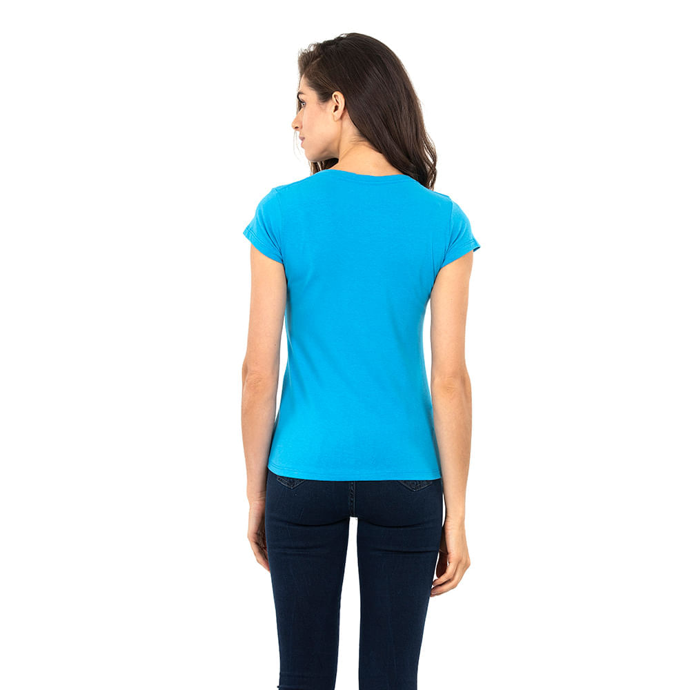 camiseta básica feminina renner