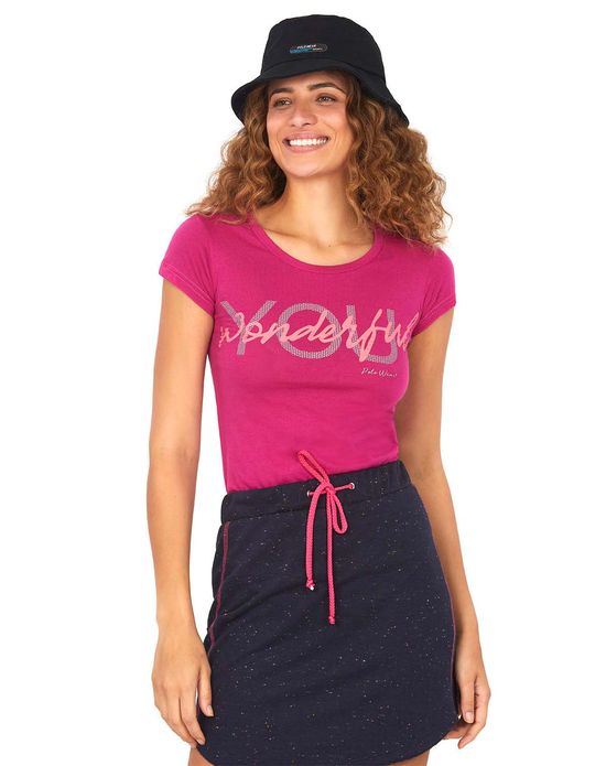 Polo Wear | Camiseta | Camiseta Wonderful You Polo Wear Rosa Escuro ...