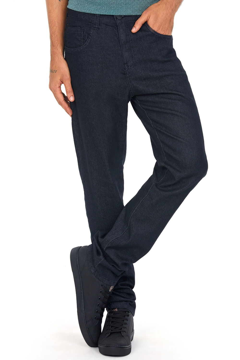 Calça Masculina Jeans Regular Polo Wear - Polo Wear