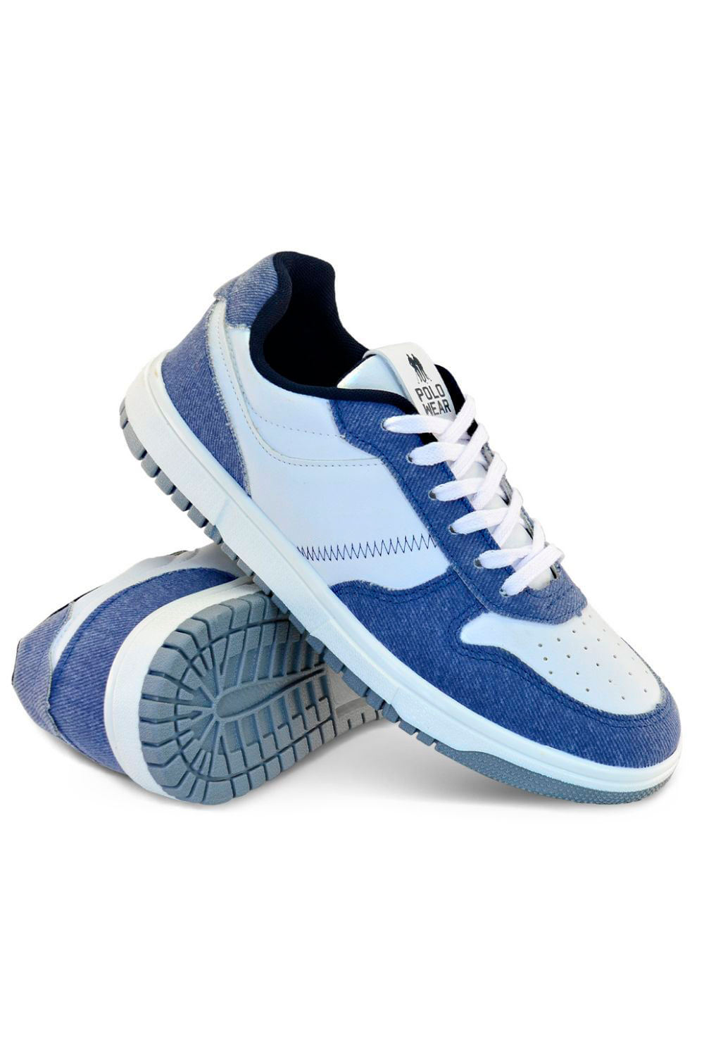 Azul Marinho Tenis Polo Royal Infantil Tenis Polo Masculino Azul