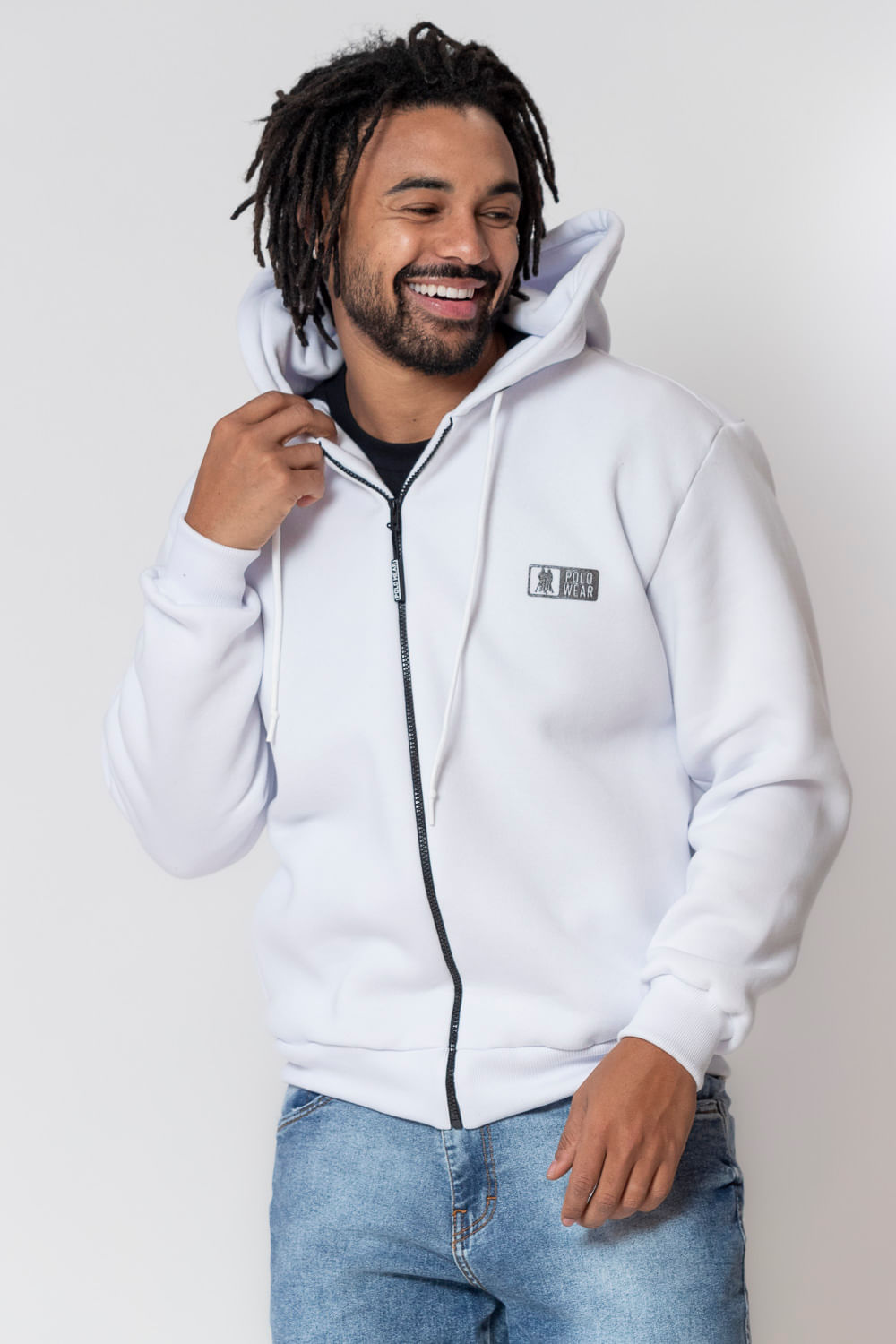 Moletom Masculino Blusa De Moletom Feminina Branca Blusa Moletom