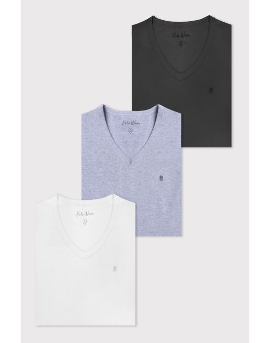 04074298_499_1-PW-KIT-3-CAMISETA-DEC-V-BCO-MESCLA-PRETO