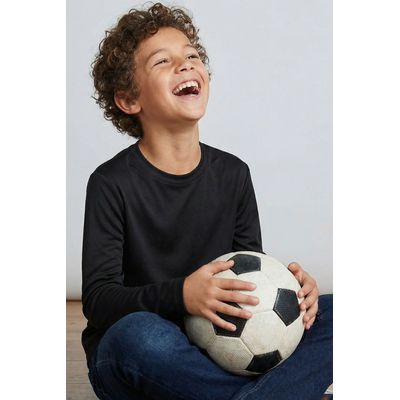 Camiseta UV Infantil Polo Wear Preto