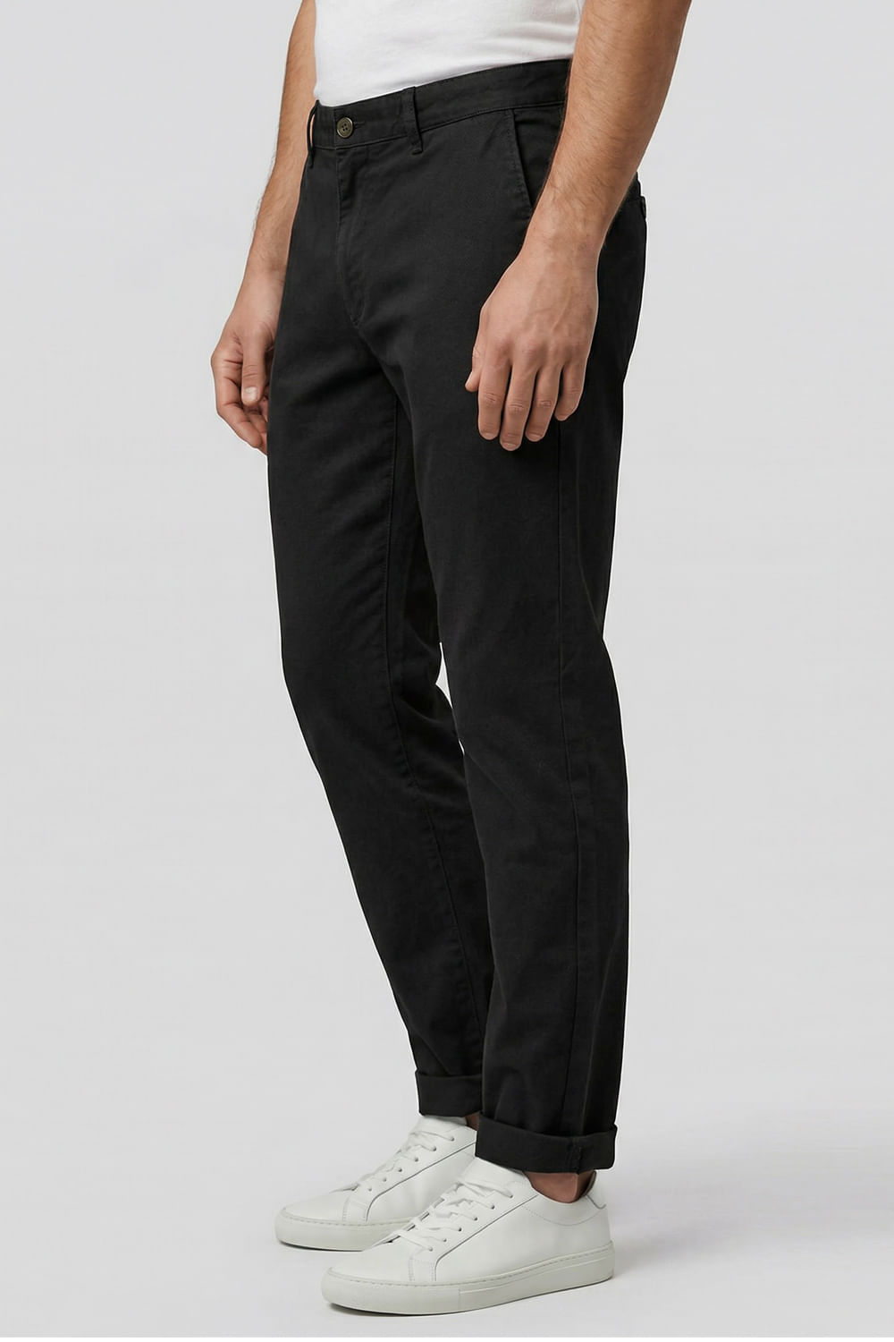Calça Sarja Masculina Confortável Polo Wear Preto