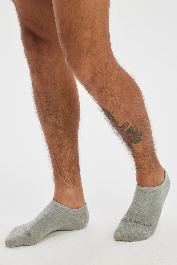 Kit 3 Pares Meias Invisíveis Confortáveis Polo Wear Sortido 39-43