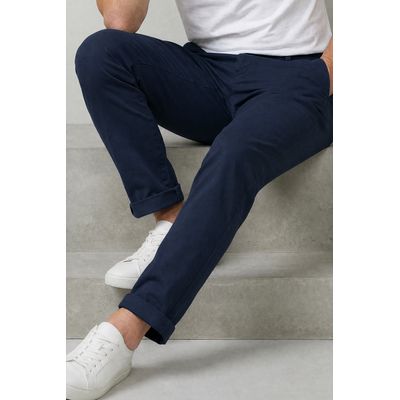 Calça de Sarja Masculina Confortável Polo Wear Marinho