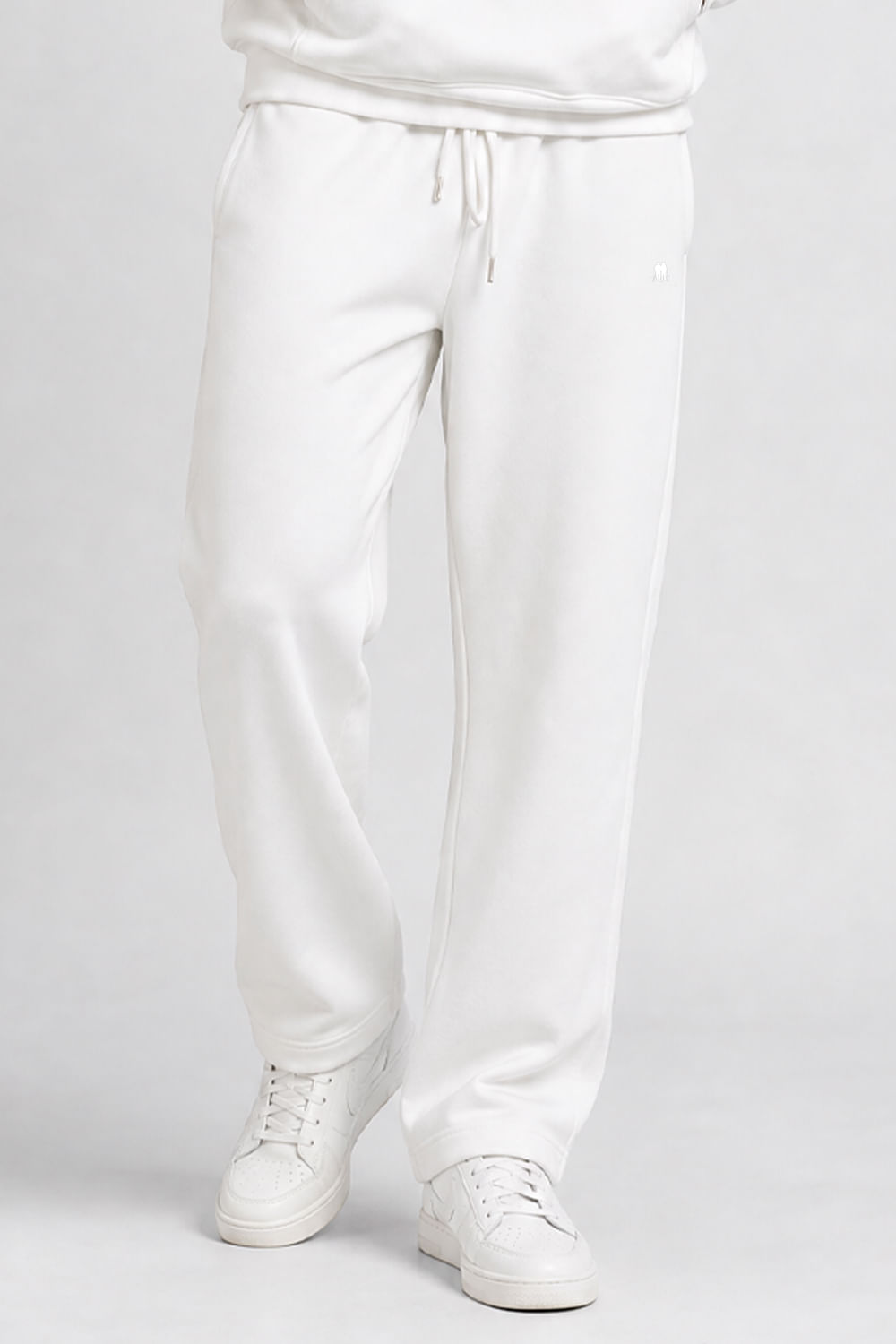 Calça Moletom Conforto Essencial Polo Wear Branco